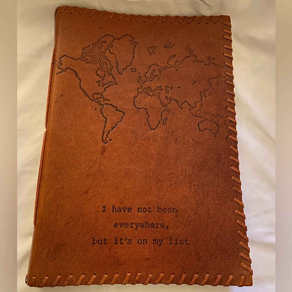 Earthbound Trading Co. Leather Map Journal